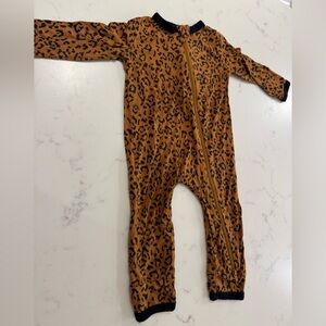 Kyte Baby Leopard Zippered Romper